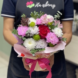 Цветочная композиция "Звёздная ночь"