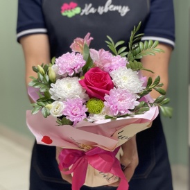 Цветочная композиция "Звёздная ночь"