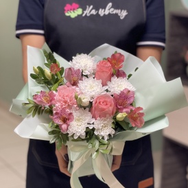 Цветочная композиция "Гармония Тиффани"