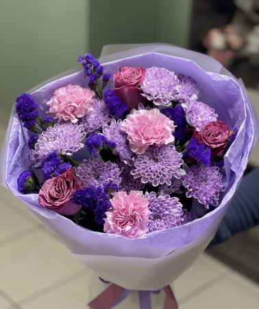 Букет "Фиолетовая сказка" фото 2