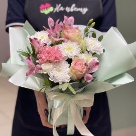 Цветочная композиция "Гармония Тиффани"