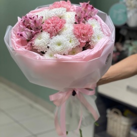 Букет "Нежная зефирка"