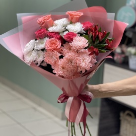 Букет "Оранжевый блюз"