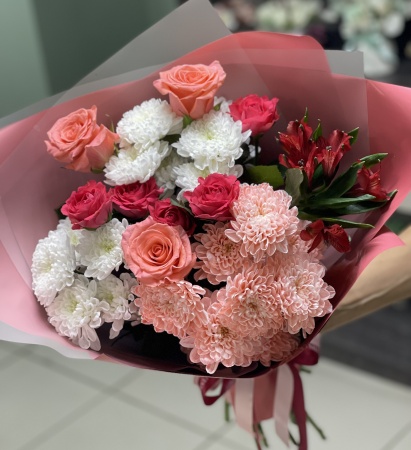 Букет "Оранжевый блюз" фото 2