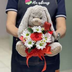 Подарочный набор "Зайчик-романтик"