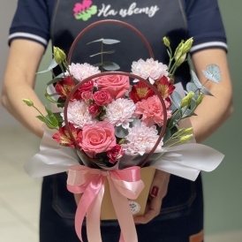 Композиция в сумочке "Легенда"