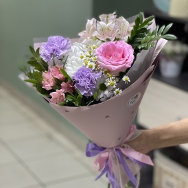 Букет "Весенний теплый день"