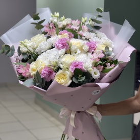 Цветочный букет "Сердце океана"