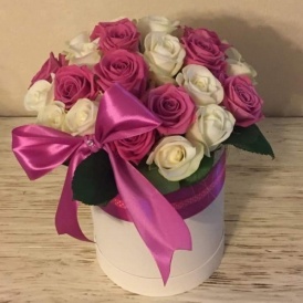 Букет из роз "Мороженое"